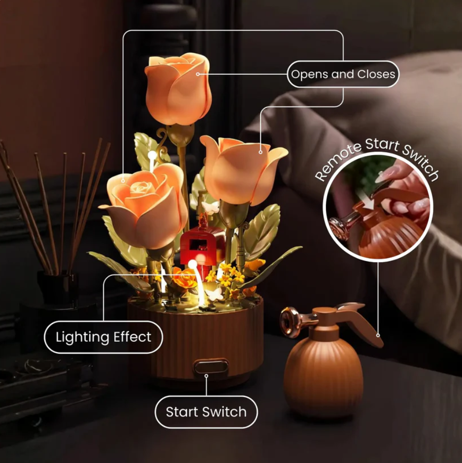 Whispers of Rose™ | Interactive Bloom Set