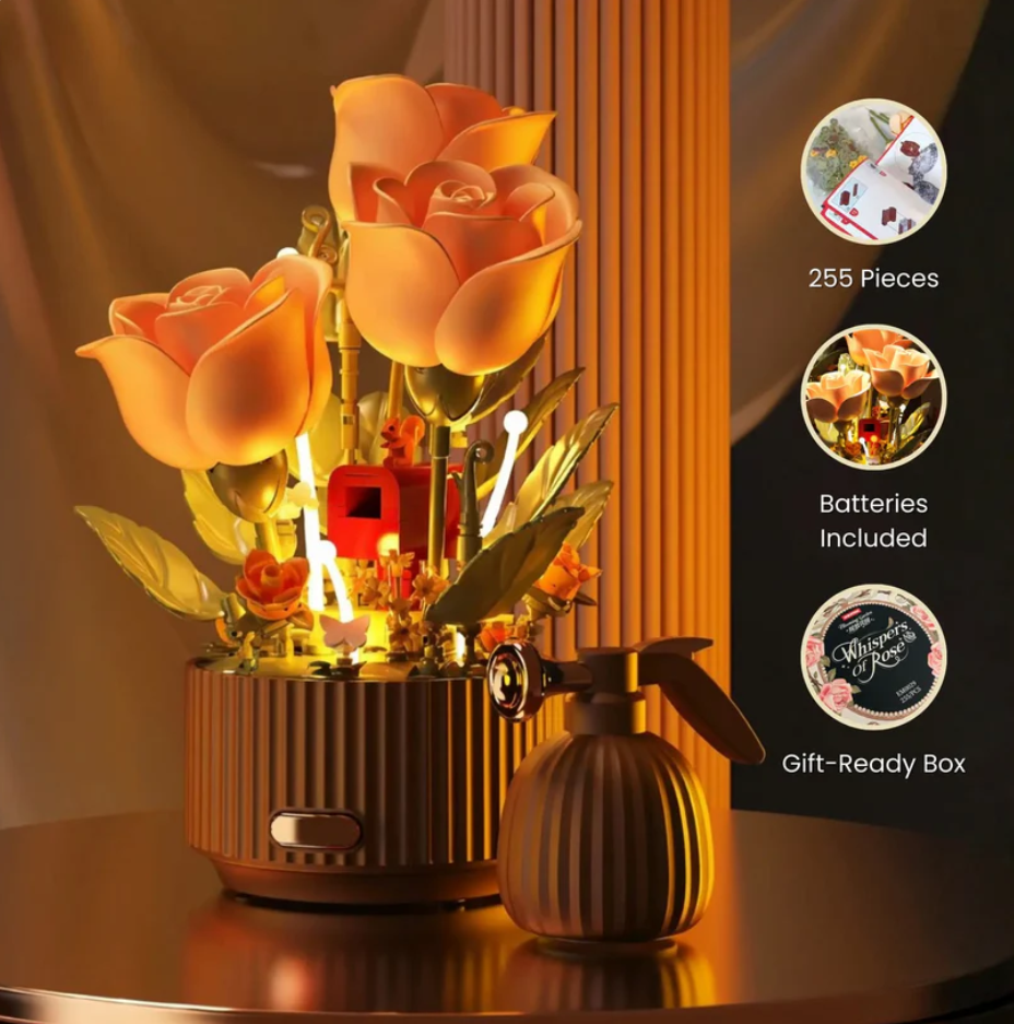 Whispers of Rose™ | Interactive Bloom Set